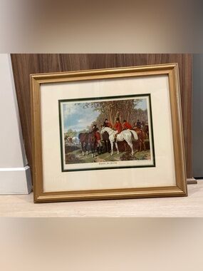 Framed Equestrian Print 🐴✨